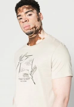 Pier One Print T-shirt - Blue -Pier One Shop 020da656b5164334aaedd2d4fa37caa5