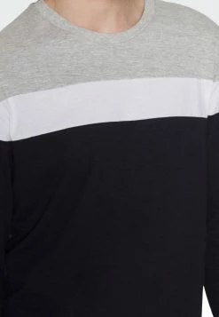 Pier One Long Sleeved Top - Grey/white/black -Pier One Shop 0466985bdcde44a2807a2ebb17bb7c5b