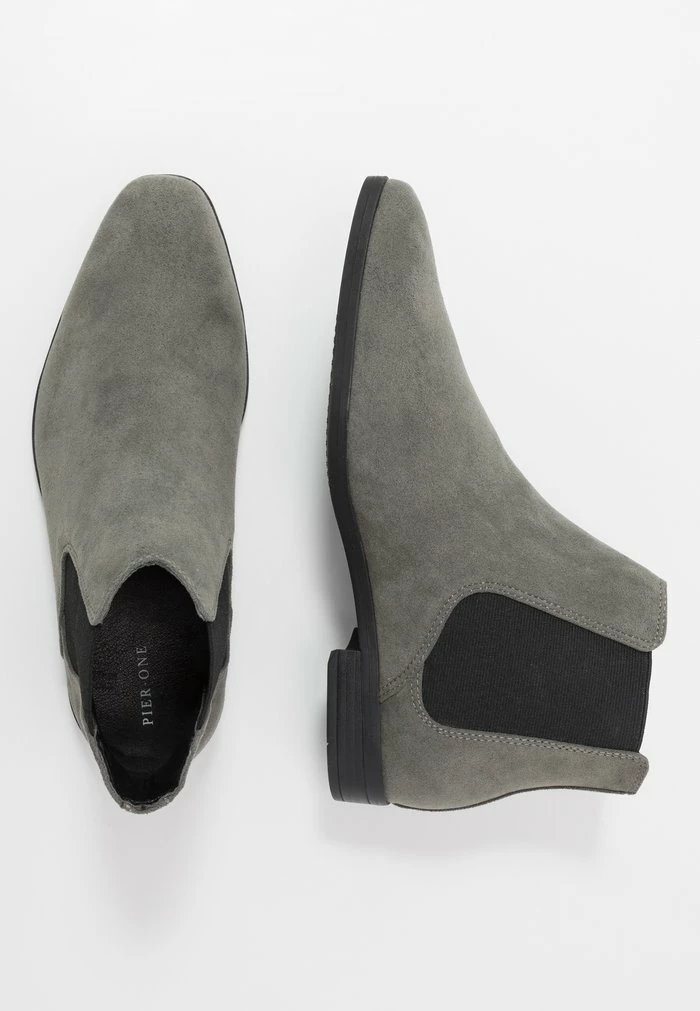 Pier One Classic Ankle Boots - Grey 2 Pier One Classic Ankle Boots - Grey - Image 2