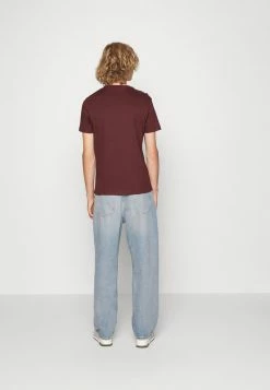 Pier One 5 PACK - Basic T-shirt - Bordeaux/light Grey/brown -Pier One Shop 072574a7c83148818d0920a0acef9979