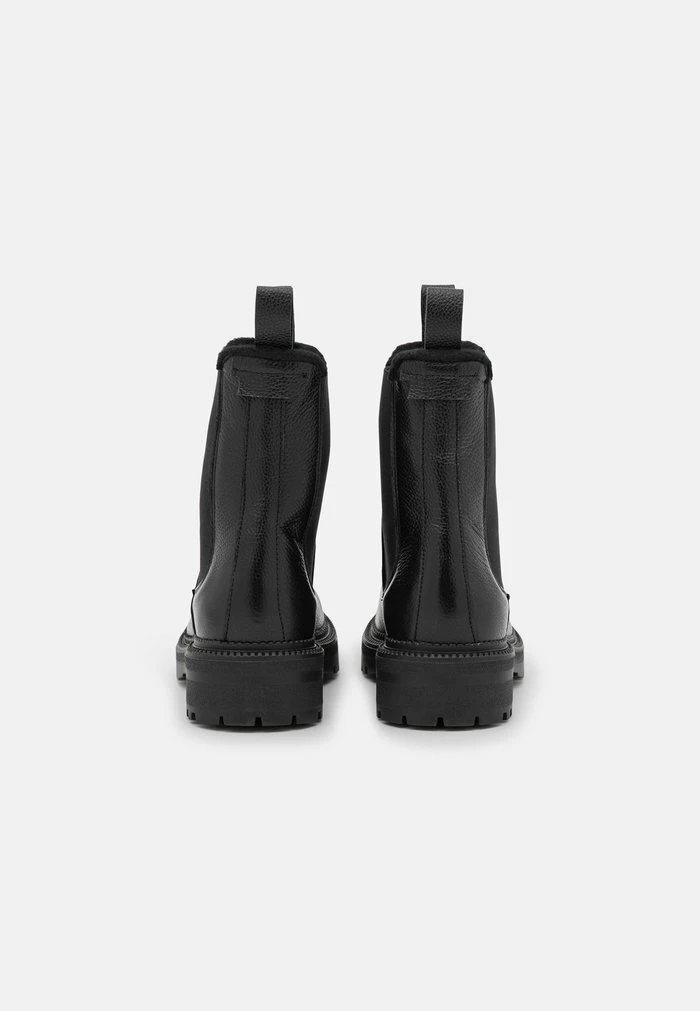 Pier One LEATHER WINTER BOOT - Classic Ankle Boots - Black 4 Pier One LEATHER WINTER BOOT - Classic Ankle Boots - Black - Image 4