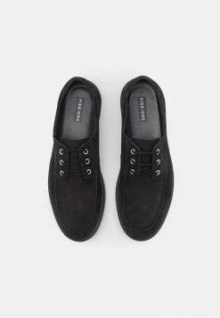 Pier One LEATHER - Trainers - Black -Pier One Shop 09f1267b07aa4ac6ab0bab0394162ae4