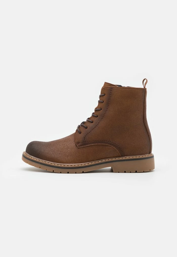 Pier One Lace-up Ankle Boots - Brown 1 Pier One Lace-up Ankle Boots - Brown