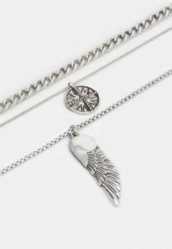 Pier One 3 PACK UNISEX - Necklace - Silver-coloured -Pier One Shop 0c61ef4f439f4d73940e85390ed9d897