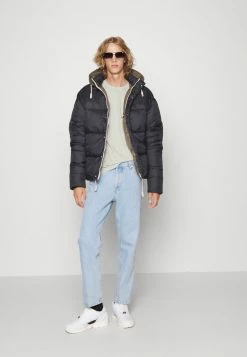 Pier One 3 PACK - Long Sleeved Top - Dark Blue/dark Grey/olive