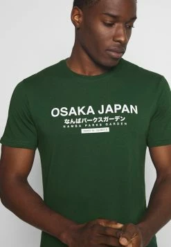 Pier One OSAKA TEE - Print T-shirt - Green -Pier One Shop 1020131a5f7a4e86b543150e8a18156a