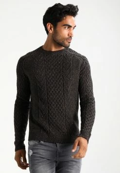 Pier One Jumper - Mottled Brown