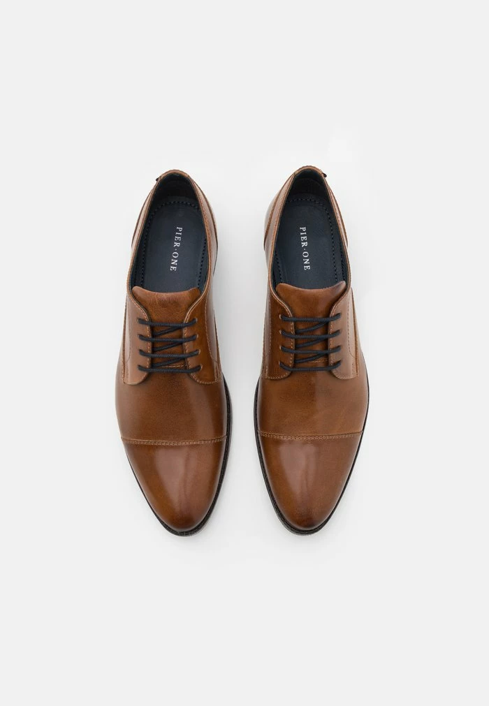 Pier One LEATHER - Smart Slip-ons - Cognac 4 Pier One LEATHER - Smart Slip-ons - Cognac - Image 4