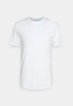 Pier One 3 PACK - Basic T-shirt - White/dark Grey 7 Pier One 3 PACK - Basic T-shirt - White/dark Grey -Pier One Shop 1469caaa43c640f78b17799dcea047aa