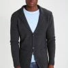 Pier One Cardigan - Mottled Dark Grey