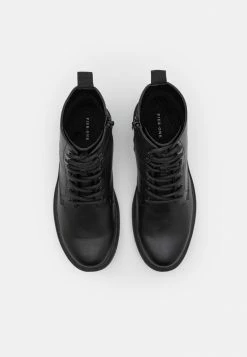 Pier One Lace-up Ankle Boots - Black -Pier One Shop 16415bf076604d629d7a6cd4baf3d1a9