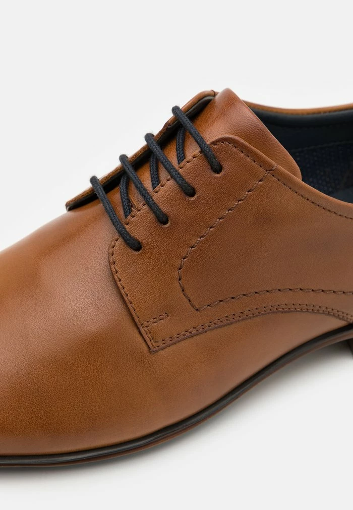 Pier One LEATHER - Lace-ups - Cognac 6 Pier One LEATHER - Lace-ups - Cognac - Image 6