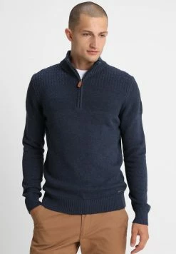 Pier One Jumper - Mottled Dark Blue