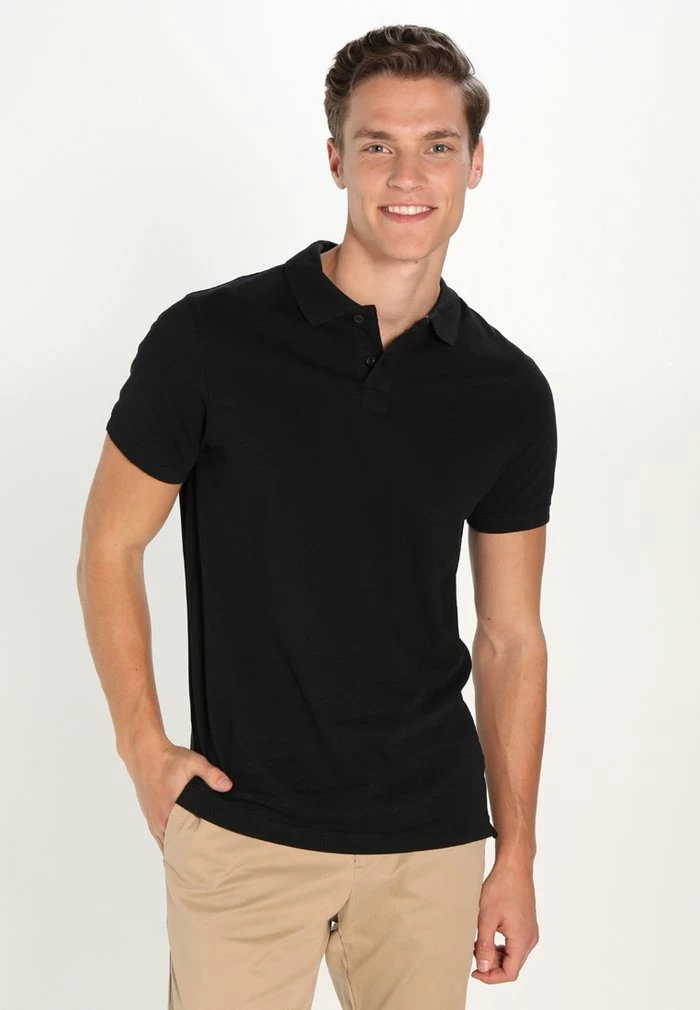 Pier One Polo Shirt - Black 1 Pier One Polo Shirt - Black