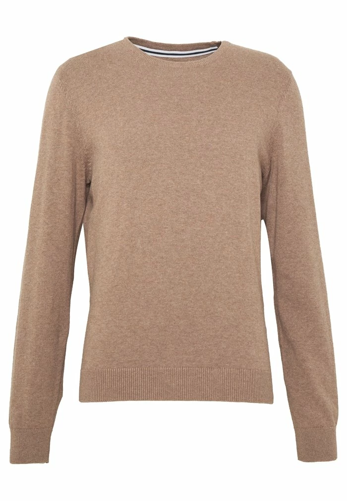 Pier One BASIC CREWNECK - Jumper - Mottled Beige 6 Pier One BASIC CREWNECK - Jumper - Mottled Beige - Image 6