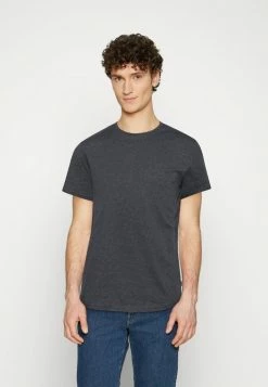 Pier One 5 PACK - Basic T-shirt - Mottled Brown/mottled Light Grey/mottled Dark Grey 13 Pier One 5 PACK - Basic T-shirt - Mottled Brown/mottled Light Grey/mottled Dark Grey -Pier One Shop 19322fc9208246c0a904283e6aa724fa