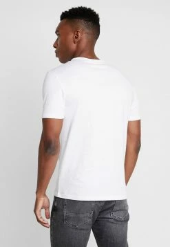 Pier One 5 PACK - Basic T-shirt - Mottled Bordeaux/white -Pier One Shop 1b42cbb34d8a422aa41db3eea3ef5d6d