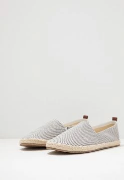Pier One RENA ESPADRILLE UNISEX - Espadrilles - White/blue -Pier One Shop 1c07467ce0fe44d4a58dfd5e5311da20