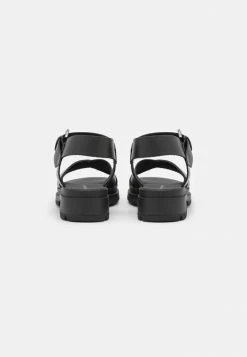 Pier One LEATHER - Sandals - Black -Pier One Shop 1c59983cb8544fa68792c19843ec05ba