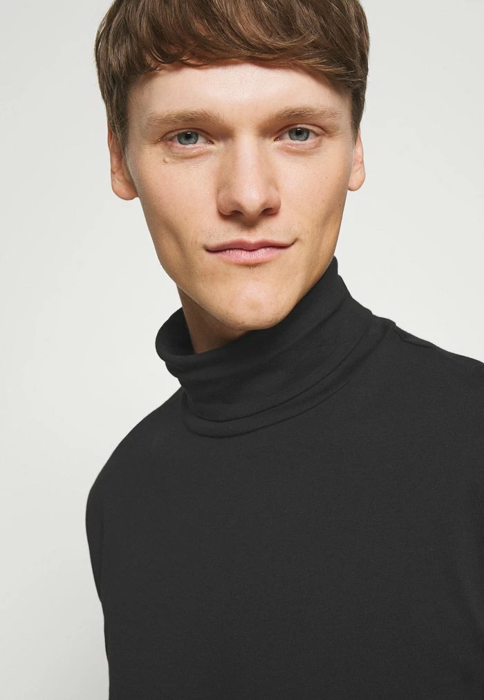 Pier One 3 PACK - Long Sleeved Top - Black/dark Grey/white 7 Pier One 3 PACK - Long Sleeved Top - Black/dark Grey/white - Image 7