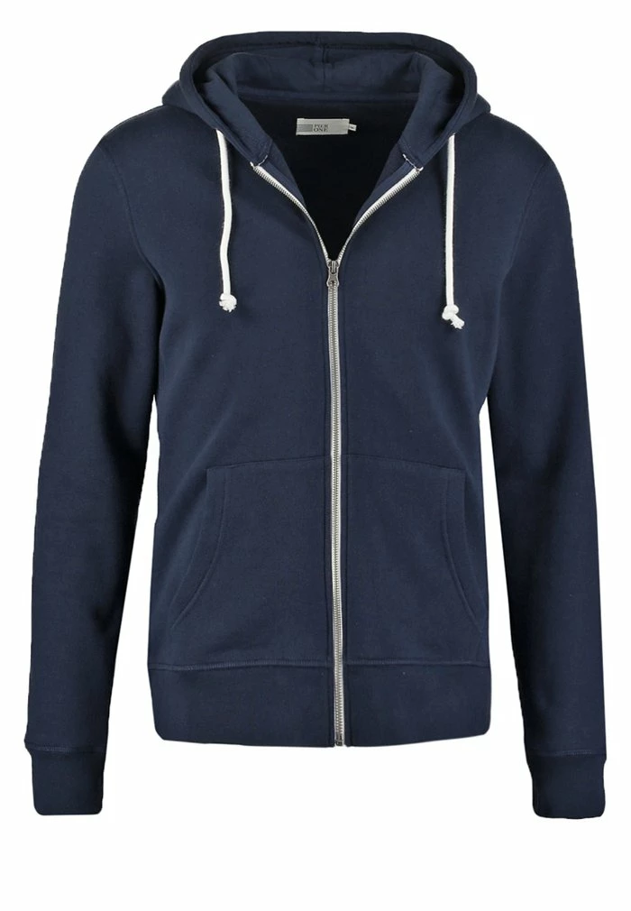 Pier One Zip-up Sweatshirt - Navy 6 Pier One Zip-up Sweatshirt - Navy - Image 6