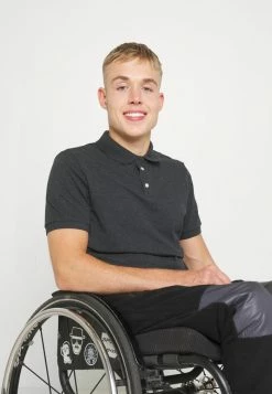 Pier One Polo Shirt - Dark Grey -Pier One Shop 1e754955ff6945c083e4b1fbaa8fecbe