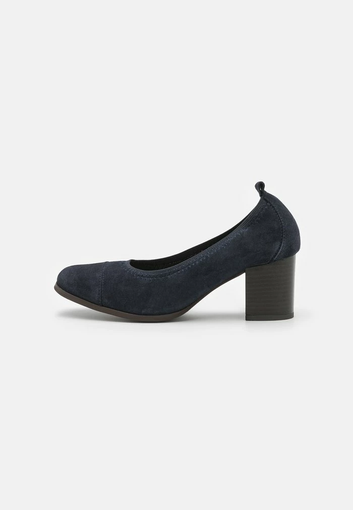 Pier One LEATHER - Classic Heels - Dark Blue 2 Pier One LEATHER - Classic Heels - Dark Blue - Image 2