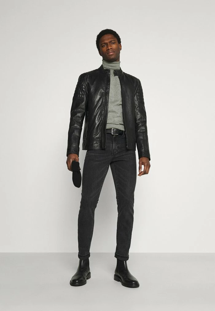 Pier One 2 PACK - Jumper - Black/mottled Light Grey 1 Pier One 2 PACK - Jumper - Black/mottled Light Grey