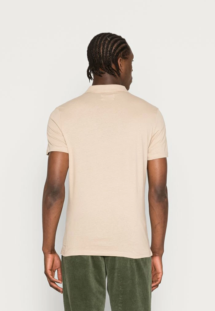 Pier One Polo Shirt - Beige 3 Pier One Polo Shirt - Beige - Image 3