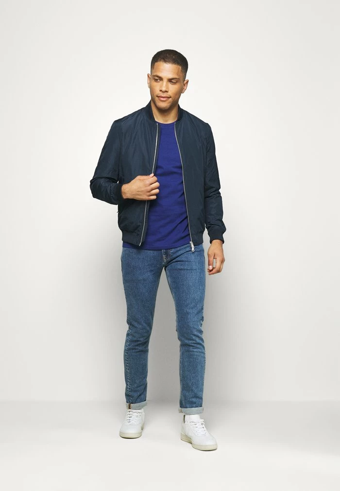 Pier One Print T-shirt - Blue 2 Pier One Print T-shirt - Blue - Image 2