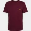 Pier One Basic T-shirt - Bordeaux