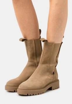 Pier One LEATHER - Boots - Beige