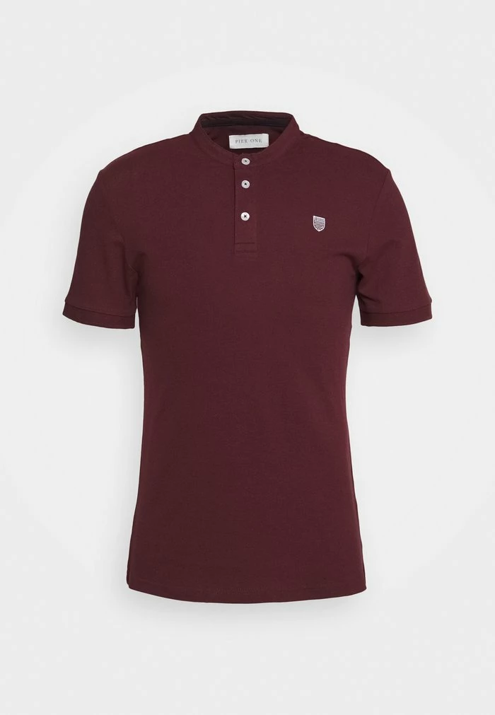 Pier One Polo Shirt - Bordeaux 4 Pier One Polo Shirt - Bordeaux - Image 4