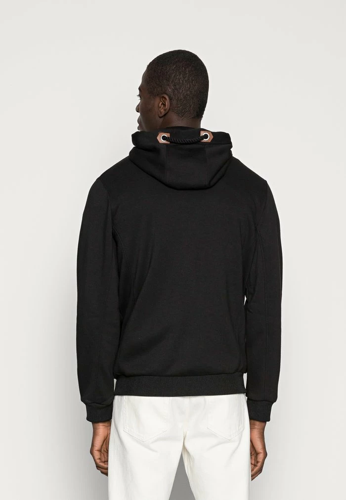 Pier One Zip-up Sweatshirt - Black 3 Pier One Zip-up Sweatshirt - Black - Image 3