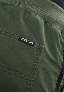 Pier One Cargo Trousers - Dark Green -Pier One Shop 267eb1a5169a4c549f08e5f864e0bce4