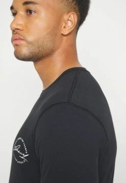 Pier One Print T-shirt - Black 19 Pier One Print T-shirt - Black -Pier One Shop 26b1ef48740f4d3096ba09afa8232367