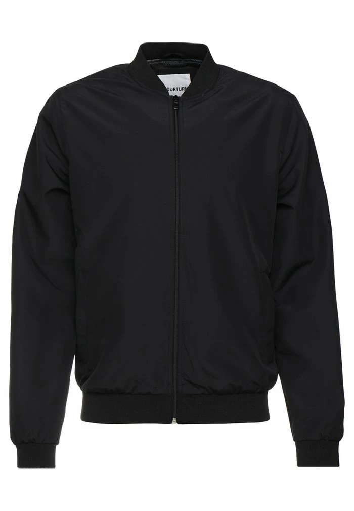 Pier One Bomber Jacket - Black 5 Pier One Bomber Jacket - Black - Image 5