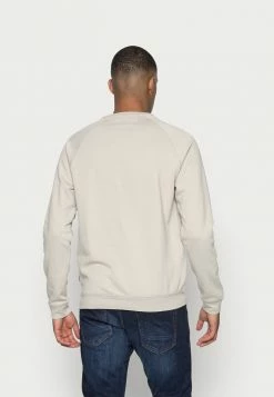 Pier One CRAFTED GOODS CREW - Sweatshirt - Off-white -Pier One Shop 28b331cacde74dc5a0216c7fbd0b70e6