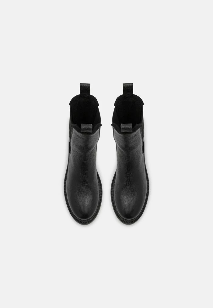 Pier One LEATHER WINTER BOOT - Classic Ankle Boots - Black 6 Pier One LEATHER WINTER BOOT - Classic Ankle Boots - Black - Image 6