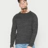 Pier One Jumper - Mottled Black