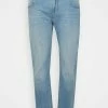 Pier One Straight Leg Jeans - Light Blue Denim