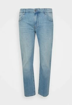 Pier One Straight Leg Jeans - Light Blue Denim