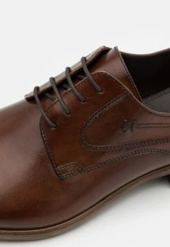 Pier One LEATHER - Lace-ups - Brown -Pier One Shop 2a26ef3d5933496884d5998b9b28d134