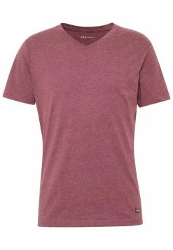 Pier One Basic T-shirt - Mottled Bordeaux -Pier One Shop 2b558f2982ab4493a983a2f0e682516f