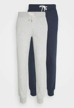 Pier One 2 PACK - Tracksuit Bottoms - Mottled Light Grey/mottled Dark Blue -Pier One Shop 2bb14836cf4b4803aeb6cc563d427b89