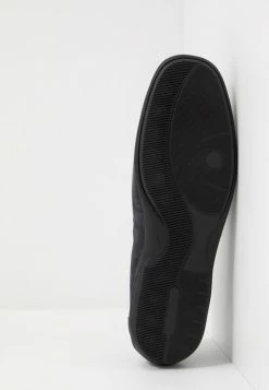 Pier One LEATHER - Slip-ons - Dark Blue -Pier One Shop 2be1f7e423334d3c956eb6e9a678e2df