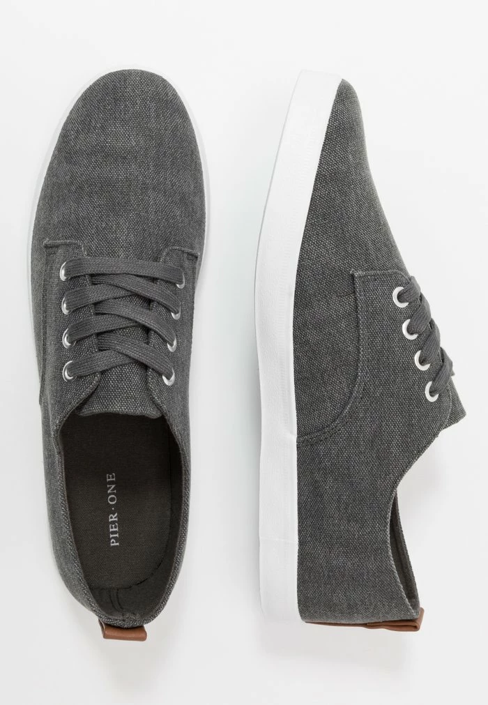 Pier One UNISEX - Trainers - Dark Gray 2 Pier One UNISEX - Trainers - Dark Gray - Image 2