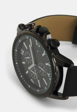 Pier One UNISEX - Chronograph Watch - Black -Pier One Shop 2ccd5957692a40a48bf474908c0d74e0