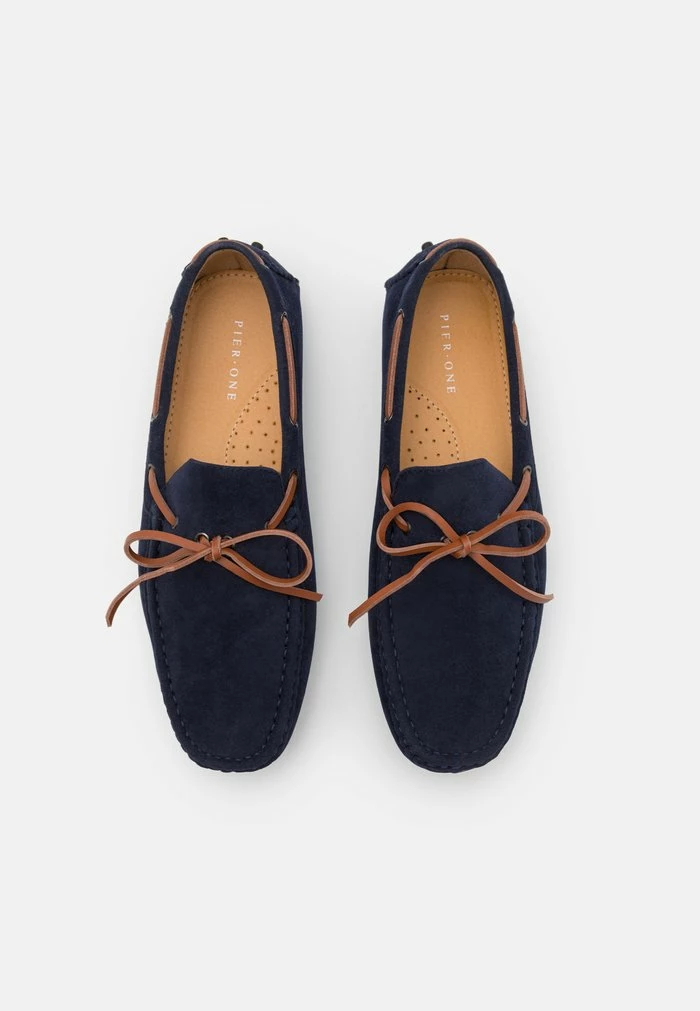 Pier One Moccasins - Dark Blue 4 Pier One Moccasins - Dark Blue - Image 4