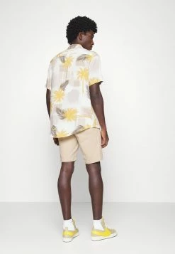 Pier One 2 PACK - Shorts - Dark Blue/tan -Pier One Shop 2da84bf7400144ac9ebc4ca05fbe926a